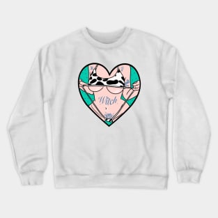 Witch Tattoo Crewneck Sweatshirt